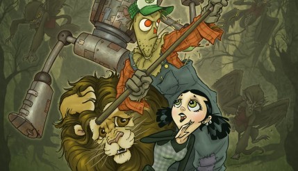 Ilustrações inspiradas no Mágico de Oz