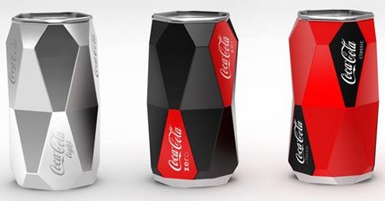Um conceito diferente para a latinha de Coca-Cola