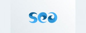 Sea-Typographic-Logo-Design