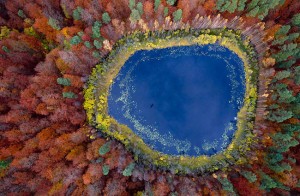 Lago em Pomerânia, Polônia